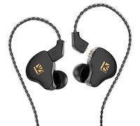 Écouteurs KBEAR KS1 Super Bass Boost, Moniteur Intra-auriculaire, écouteurs filaires, stéréo à Son cristallin, Suppression du Bruit Haute résolution, Double Circuit magnétique Dynamique détachable