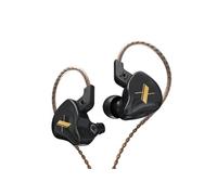 Ecouteurs KZ EDX HIFI courbés noirs (In ear - sensibilité 112db)