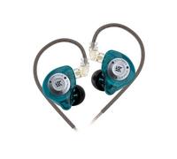 Ecouteurs kz-edx Pro x-curve avec microphone bleu (sensibilité dans l'oreille 108±3db)