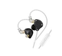 Ecouteurs KZ-ZS10 PRO HIFI courbés avec microphone noir 01 (In ear - sensibilité 111db)