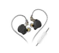 Ecouteurs KZ ZS10 PRO X HIFI courbés avec microphone (In ear - sensibilité 112±3db)