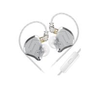 Ecouteurs SZSMART KZ ZSN PRO 2 HIFI courbés avec microphone argent (In ear - sensibilité 108db)