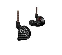 Ecouteurs SZSMART KZ ZST HIFI courbés noirs (In ear - sensibilité 106db)