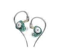 Ecouteurs KZ01 filaires pour le sport avec basses stéréo HIFI - vert