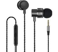 Lenovo HF118 - Écouteurs Intra-Auriculaires Filaires avec Microphone - jack 3,5mm - Noir