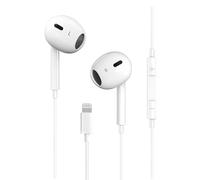 Écouteurs Lightning avec câble, certifiés Apple MFi pour iPhone 14/14 Plus/13/12/11/8/7 X Pro Max