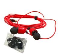 Écouteurs longs - Écouteurs intra-auriculaires filaires, suppression du bruit, casque de moniteur | Streamer en direct sur Internet, diffusion téléphonique, ordinateur, son clair, des appels