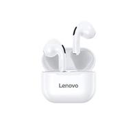 Lenovo Écouteurs LP40 Sans fil Bluetooth - Contrôle tactile, Étui 230 mAh - Blanc