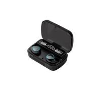 Ecouteurs M10 sans fil bluetooth TWS réduction du bruit - noir