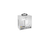 écouteurs MSTAR Blanc sans fils bluetooth avec boitier de chargement