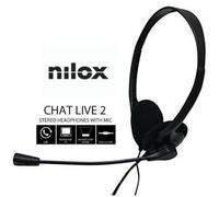 Nilox Casque avec microphone NXCM0000004 Noir G