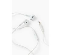 Écouteurs Noble"", earbuds, micro., prot. anti-pli., jack 3,5 mm, blc