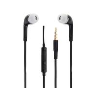 Écouteurs Noir Haute Qualité Audio Intra-Auriculaires En Silicone Ultra Confort Contrôle Du Volume Et Microphone Pour Tcl 10 5g