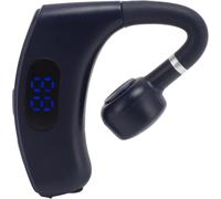 Écouteurs Ouverts À Oreillette Unique,Oreillettes Sans Fil V300 Bluetooth 5.4,Rotation À 180°,Écouteurs Antibruit Avec Contours D'Oreille,Micro Intégré,Affichage (Blue)