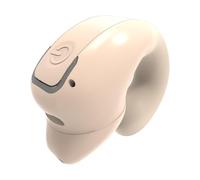 Écouteurs ouverts sans fil - Commandes tactiles, technologie de conduction osseuse, compatible avec le sport | Cadre isolant du bruit résistant aux éclaboussures, ajustement ergonomique flexible pour