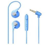 Ecouteurs plat pour huawei p40 pro smartphone avec micro reglage kit main libre casque universel prise jack (bleu) G