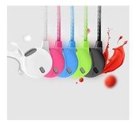 Ecouteurs plat pour "iphone 13 pro" avec micro reglage kit main libre casque universel prise jack (rose) Rose G