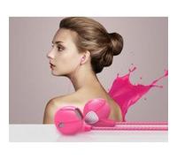 Ecouteurs pour ASUS ZenFone 3 Max ?(ZC520TL)? avec Micro Réglage Kit Main Libre INTRA-AURICULAIRE Casque Universel Jack (ROSE) Rose G
