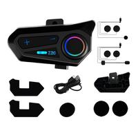 Écouteurs Pour Casque De Moto - Demi-casque Sans Fil, Communication Étanche IPX6, Chargement De Type C | Équipement De Plein Air Pour Femmes Hommes Moto Interphone Cyclisme Équitation Casques Haut-par