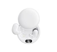 Écouteurs pour Dormir Mini Bluetooth, in-Ear Plats Confortables, Option économique pour masquer Les bruits, boîtier Longue autonomie, Usage Nuit, Sieste et Voyage, Choix Malin Quotidien (Weiß)