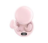 Écouteurs pour Dormir Mini Bluetooth, in-Ear Plats Confortables, Option économique pour masquer Les bruits, boîtier Longue autonomie, Usage Nuit, Sieste et Voyage, Choix Malin Quotidien (Rosa)