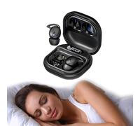 Écouteurs pour dormir sans fil Bluetooth - Mini écouteurs de sommeil - Intra-auriculaires - Invisible - Petit casque Bluetooth sans fil - Pour les petites oreilles qui dorment sur le côté