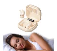 Écouteurs pour dormir sans fil Bluetooth - Mini écouteurs de sommeil - Intra-auriculaires - Invisible - Petit casque Bluetooth sans fil - Pour les petites oreilles qui dorment sur le côté