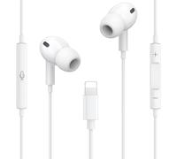 Ecouteurs pour iPhone¿Certifié Mfi¿ Écouteurs Filaire Intra-Auriculaires Stéréo HiFi avec Micro et Contrôle du Volume,Ecouteurs iPhone avec iPhone 14/14Pro Max/13/11/12Pro/7/8 Supporta tutti gli iOS