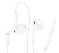 Écouteurs pour iPhone [Certifié MFi] - Écouteurs intra-auriculaires avec microphone et écouteurs HiFi - Pour iPhone 14, 13, 12, 11 Pro Max/XR/XS/X/SE/8/7/Plus/iPad Air Mini - Compatible avec iOS