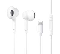 Ecouteurs Pour Iphone, Microphone Et Contrôle Du Volume Headset, Extra Bass, Lsolation Sonore, Confort Auditif, Casque Hifi Audio Stereo Compatible Avec Iphone 14/13/12/11/Se/X/Xr/8/8P/7/7P