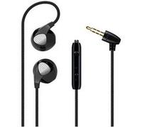 Ecouteurs pour LG Spirit avec Micro Réglage Kit Main Libre INTRA-AURICULAIRE Casque Universel Jack (NOIR) Noir G
