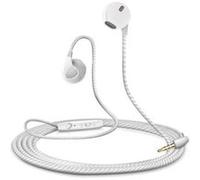 Ecouteurs pour MOTOROLA Moto G4 Plus avec Micro Réglage Kit Main Libre INTRA-AURICULAIRE Casque Universel Jack (BLANC) Blanc G