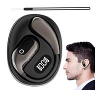 Écouteurs pour traducteur de langue, écouteurs pour traduction - écouteurs pour traducteurs de voyage d'affaires | Casque sans fil avec annulation du bruit non intra-auriculaire, écouteurs