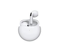 Ecouteurs Pro6 sans fil bluetooth TWS - blanc