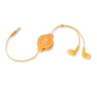 Retrak Écouteurs intra-auriculaires rétractables - Orange