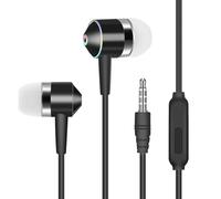 Écouteurs sans fil à commande filaire, oreillettes avec micro, casque de jeu pour téléphone intelligent Xiaomi, oreillettes de Sport, musique, 3.5mm