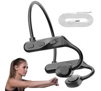 Écouteurs sans fil à oreille ouverte, casque à conduction osseuse - Casque de sport Blue Tooth étanche | Écouteurs de course sans fil jusqu'à 8 heures de lecture, pour la salle d'entraînement