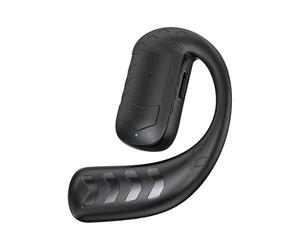 Écouteurs sans fil à une seule oreille : casque avec étui de charge, connectivité USB, écouteurs avec temps de conversation prolongé | Microphone étanche mains libres pour conduire cami