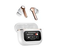 Écouteurs sans fil Active Touch pour Apple Fabric, Bluetooth, réduction du bruit, blanc
