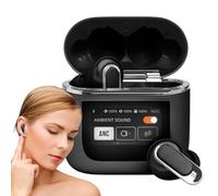 Écouteurs sans fil antibruit avec étui intelligent, écran LED, électronique rechargeable pour cyclisme, course à pied, marche