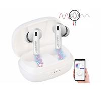 Ecouteurs sans fil - Auvisio - IHS-730.app - Bluetooth 5.2 - Réduction active du bruit - 35h autonomie