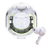 Écouteurs sans fil avec annulation du bruit - Casque sans fil, casque d'optimisation du son | Écouteurs compacts avec annulation active du bruit, son immersif, batterie lung