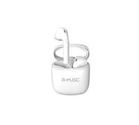 R-music - ecouteurs sans fil avec boitier akkor 2 pour "iphone 14 plus" (blanc)