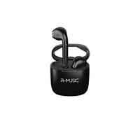R-music - ecouteurs sans fil avec boitier akkor 2 pour "samsung galaxy a10" (noir)