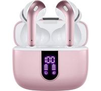 Casque Sans Fil Avec Microphone Et Commande Tactile Rose