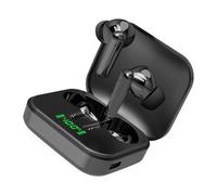 Écouteurs sans fil avec suppression du bruit - Écouteurs intra-auriculaires avec microphone intégré | Longue durée de vie de la batterie, son d'appel clair, compatible, entraînement, voyage, bureau