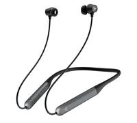 TruSound - Ecouteurs avec micro - intra-auriculaire - tour de cou - Bluetooth - sans fil - Suppresseur de bruit actif - noir
