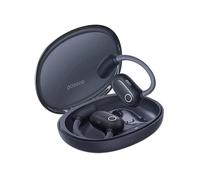 Baseus Écouteurs sans fil Eli Sport 1 – Bluetooth, USB‑C, IPX4 – Argenté/Noir