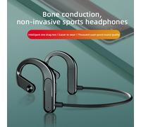 Écouteurs sans fil Bluetooth 5.0 à Conduction osseuse S7, casque d'écoute mains libres avec Microphone pour la course