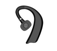 Écouteurs sans fil Bluetooth 5.0 stéréo, crochet d'oreille, casque d'écoute d'affaires mains libres, 1 pièce